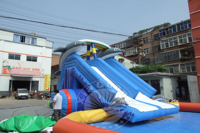 隆尧充气大滑梯